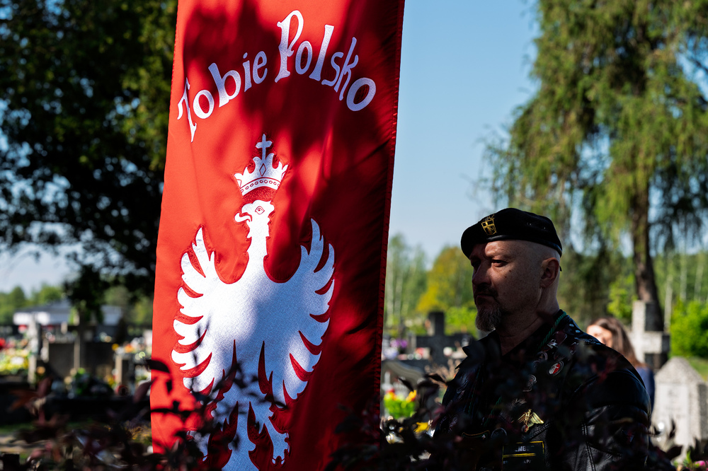Uroczystości oznaczenia znakiem pamięci „Tobie Polsko” grobów śp. Jana Siwca. Fot.: IPN Krzysztof Łojko