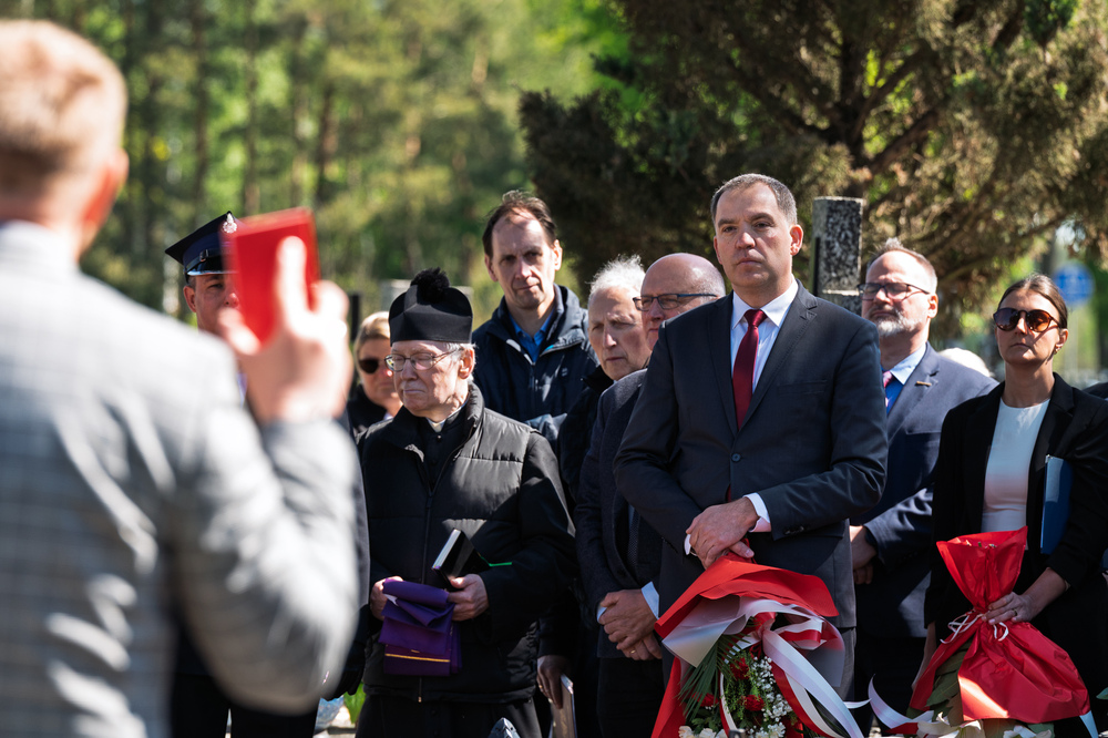 Uroczystości oznaczenia znakiem pamięci „Tobie Polsko” grobów śp. Jana Siwca. Fot.: IPN Krzysztof Łojko