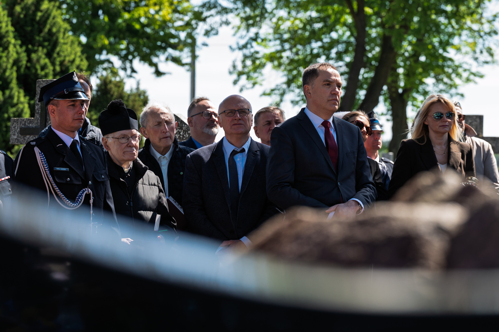 Uroczystości oznaczenia znakiem pamięci „Tobie Polsko” grobów śp. Jana Siwca. Fot.: IPN Krzysztof Łojko