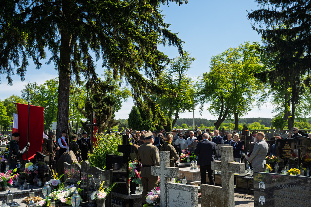 Uroczystości oznaczenia znakiem pamięci „Tobie Polsko” grobów śp. Jana Siwca. Fot.: IPN Krzysztof Łojko