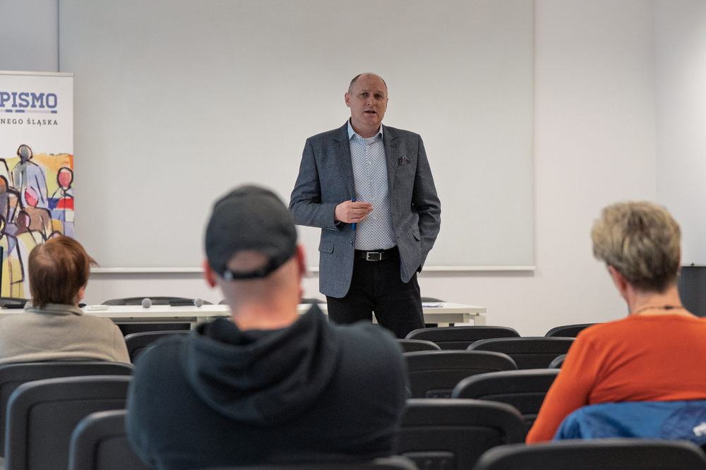 „Czwartki z historią” - wykład dr. Jarosława Nei „Ostatnia zima stalinizmu”. Fot.: IPN Krzysztof Łojko