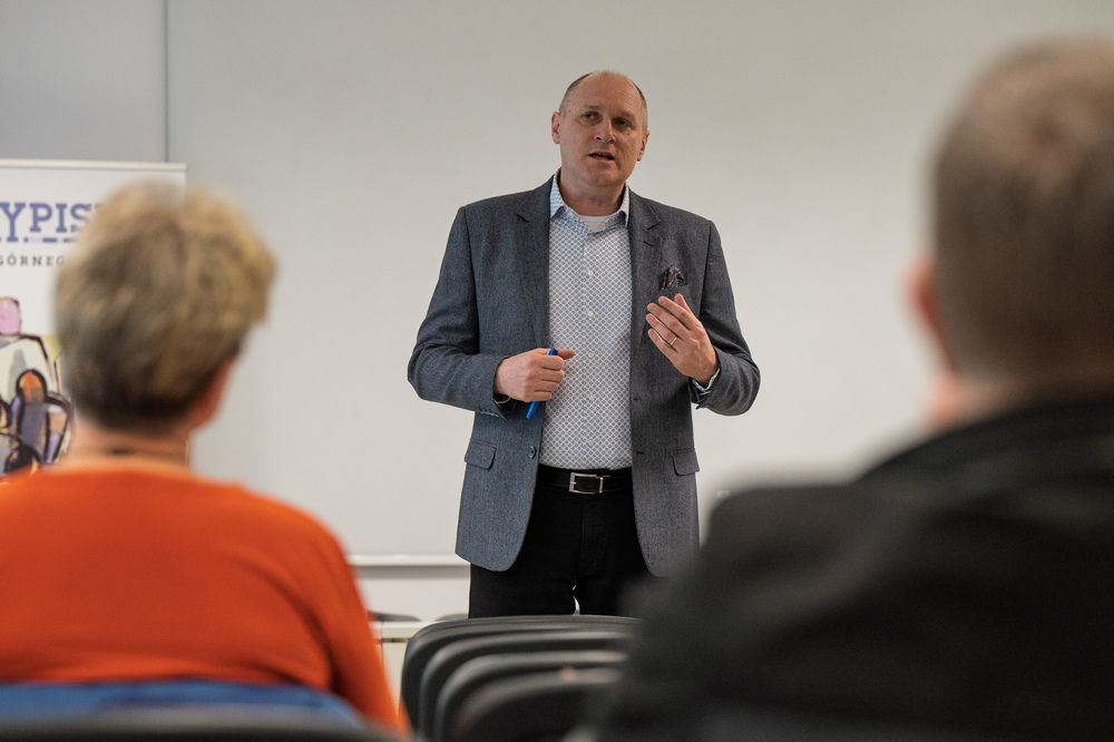 „Czwartki z historią” - wykład dr. Jarosława Nei „Ostatnia zima stalinizmu”. Fot.: IPN Krzysztof Łojko