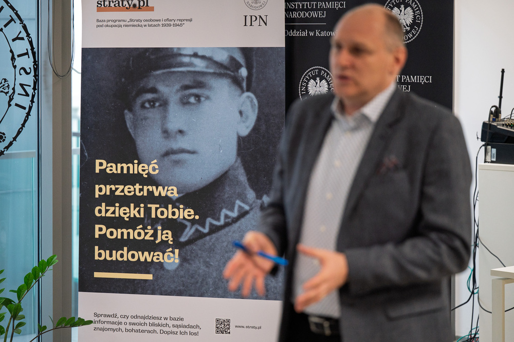 „Czwartki z historią” - wykład dr. Jarosława Nei „Ostatnia zima stalinizmu”. Fot.: IPN Krzysztof Łojko