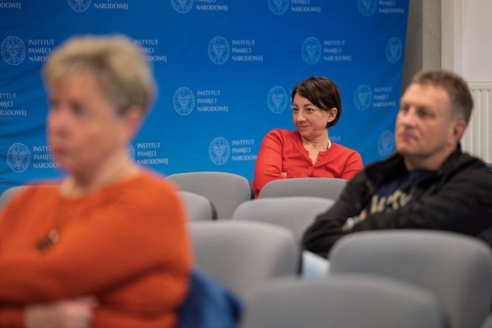 „Czwartki z historią” - wykład dr. Jarosława Nei „Ostatnia zima stalinizmu”. Fot.: IPN Krzysztof Łojko