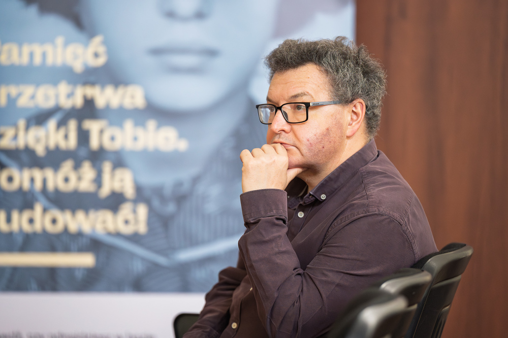 Dyskusja i prezentacja materiałów edukacyjnych IPN na temat „Tragedii Górnośląskiej”. Fot.: IPN Krzysztof Łojko