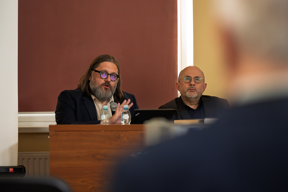 Dyskusja i prezentacja materiałów edukacyjnych IPN na temat „Tragedii Górnośląskiej”. Fot.: IPN Krzysztof Łojko