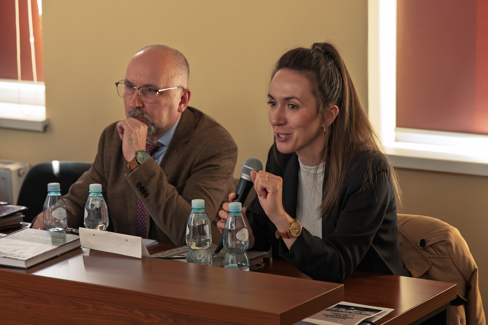 Dyskusja i prezentacja materiałów edukacyjnych IPN na temat „Tragedii Górnośląskiej”. Fot.: IPN Krzysztof Łojko