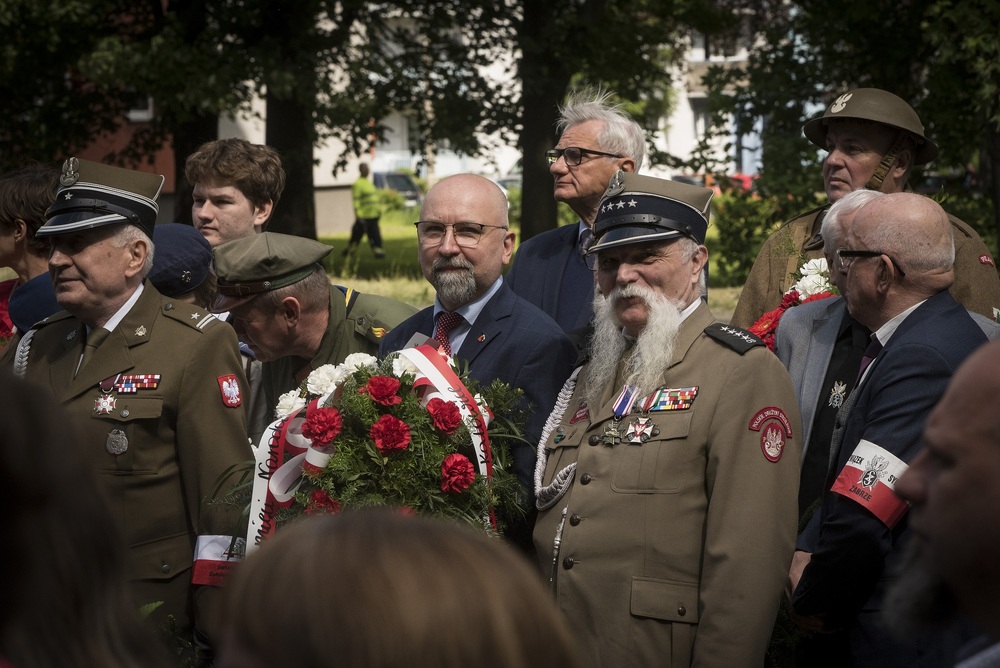 W Zabrzu upamiętniono 81. rocznicę zwycięskiej bitwy pod Monte Cassino. Fot. Krzysztof Liszka/IPN
