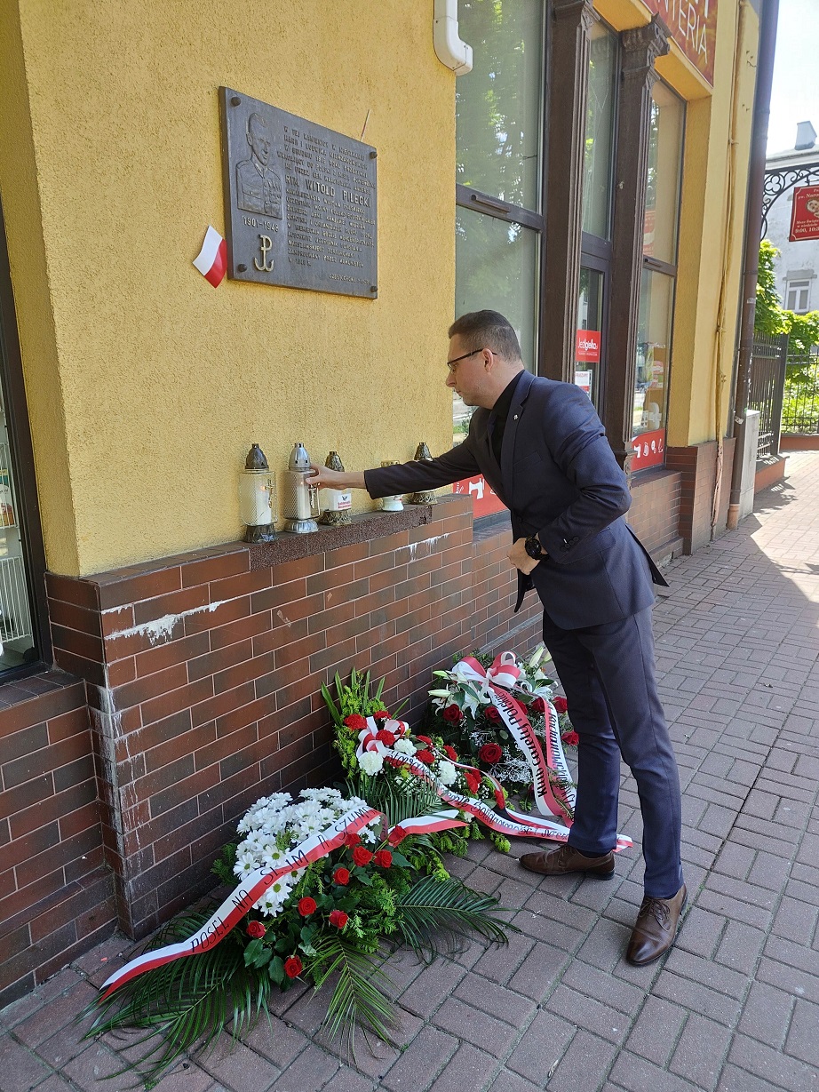 Upamiętnienie 77. rocznicy śmierci rtm. Witolda Pileckiego w Częstochowie. Fot. Kinga Lis i Adam Kurus/IPN