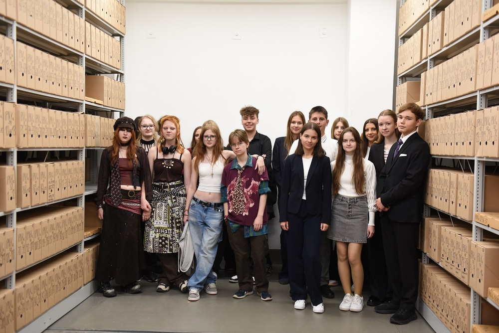 Zajęcia edukacyjne „Co kryją archiwa IPN“. Fot. Monika Kobylańska/IPN