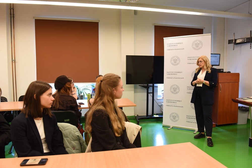 Zajęcia edukacyjne „Co kryją archiwa IPN“. Fot. Monika Kobylańska/IPN