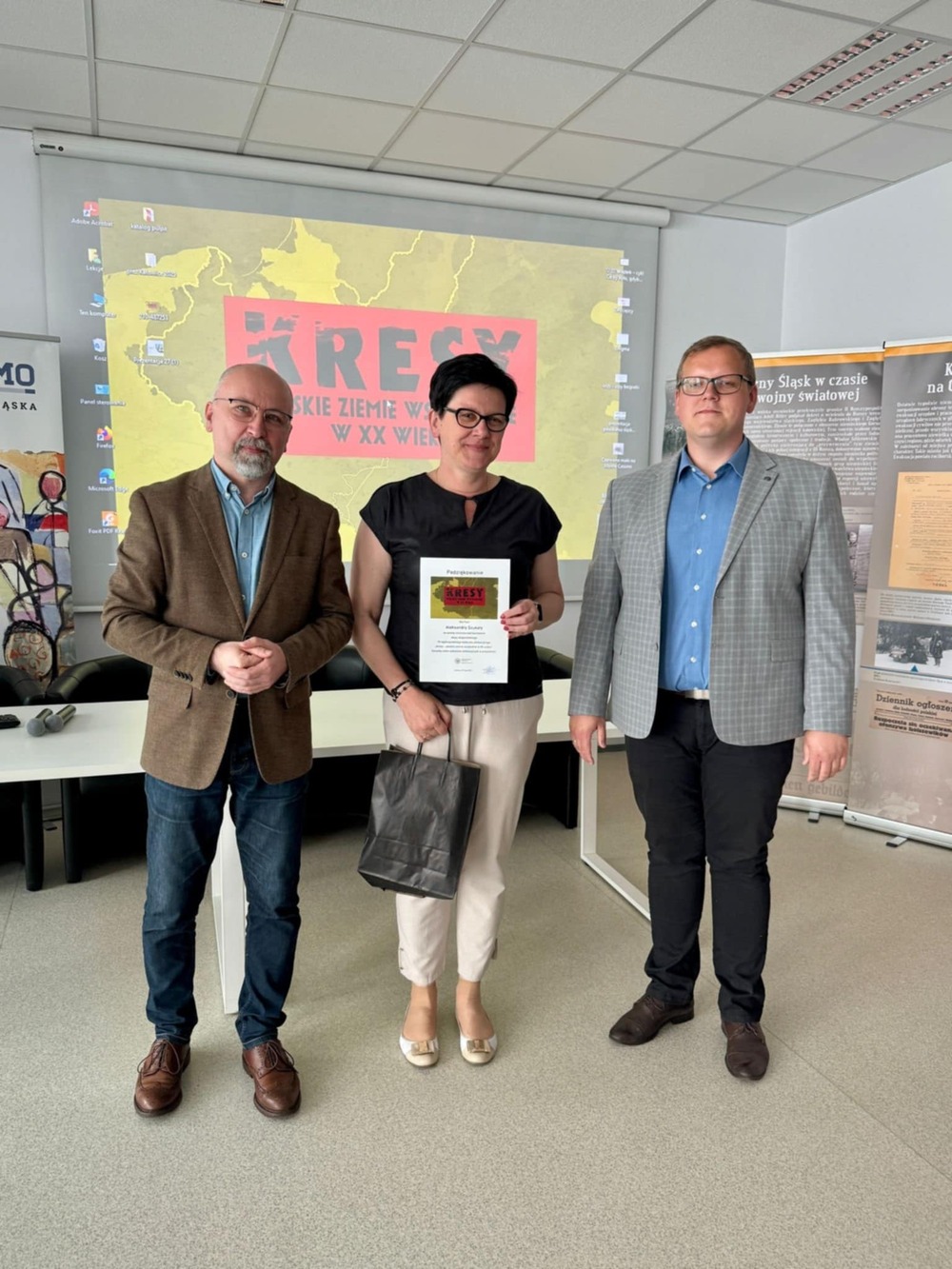 Wyniki etapu wojewódzkiego VII ogólnopolskiego konkursu edukacyjnego „Kresy – polskie ziemie wschodnie w XX wieku”. Fot. IPN Katowice