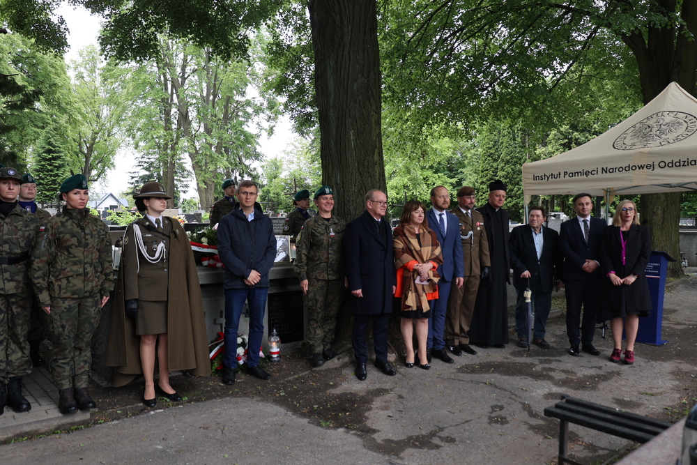 Postańcy śląscy Halina i Władysława Sołowijowie upamiętnieni w Rzeszowie. Fot. Katarzyna Gajda-Bator