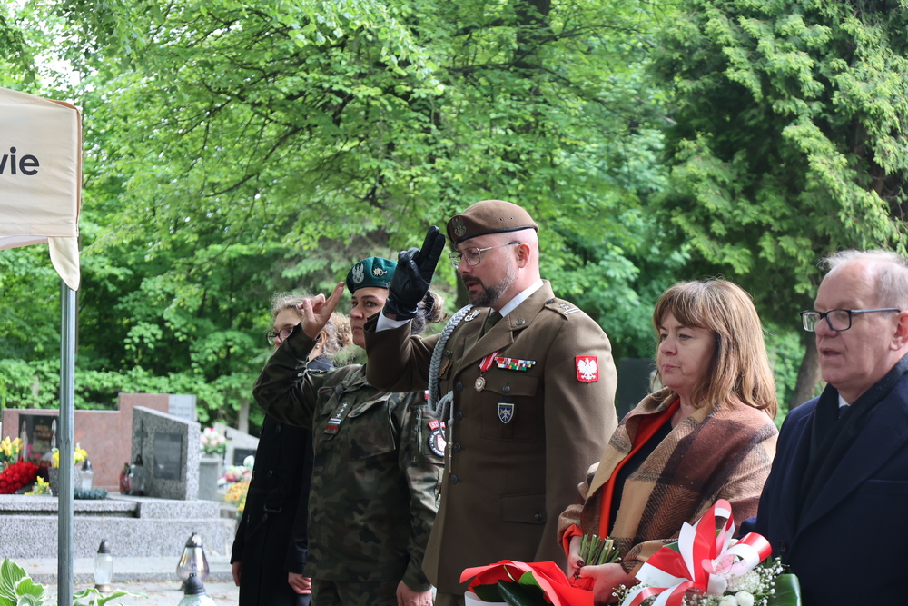 Postańcy śląscy Halina i Władysława Sołowijowie upamiętnieni w Rzeszowie. Fot. Katarzyna Gajda-Bator