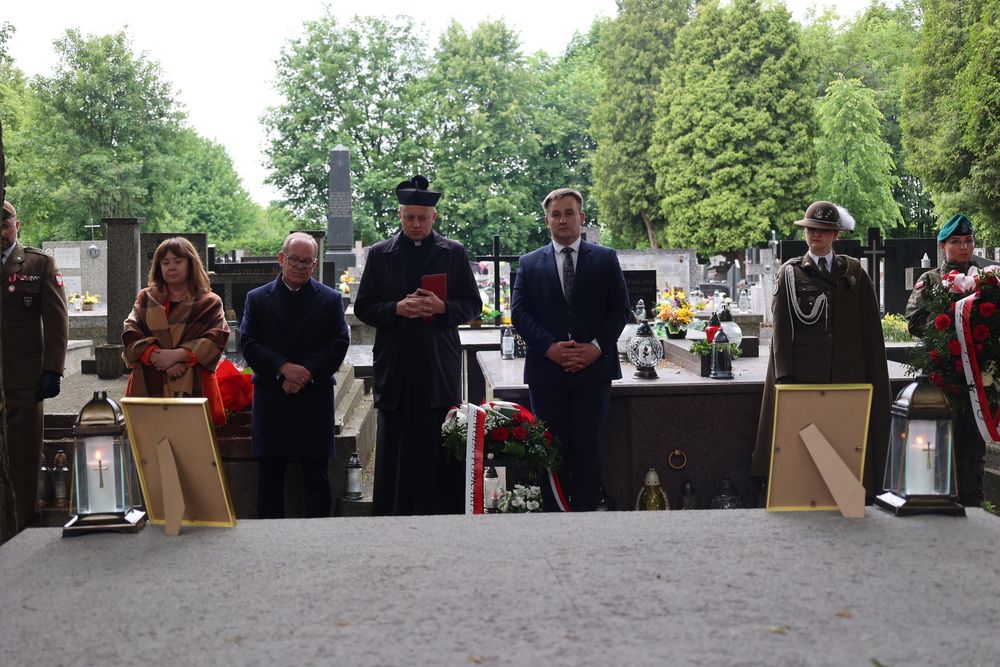 Postańcy śląscy Halina i Władysława Sołowijowie upamiętnieni w Rzeszowie. Fot. Katarzyna Gajda-Bator