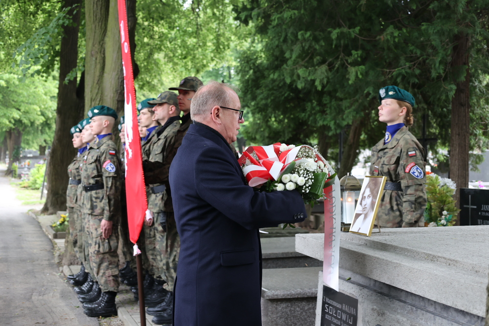 Postańcy śląscy Halina i Władysława Sołowijowie upamiętnieni w Rzeszowie. Fot. Katarzyna Gajda-Bator