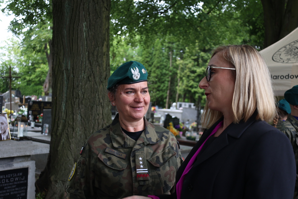 Postańcy śląscy Halina i Władysława Sołowijowie upamiętnieni w Rzeszowie. Fot. Katarzyna Gajda-Bator