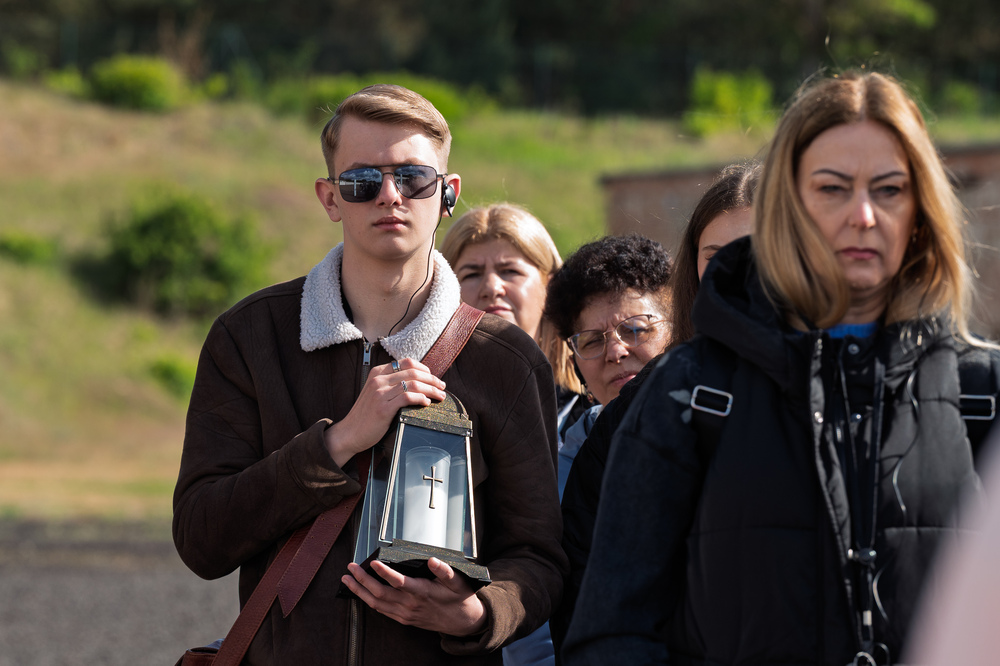 Wyjazd finalistów konkursu „W kręgu pamięci i prozy lagrowej więźniarek KL Ravensbrück” do Miejsca Pamięci i Przestrogi Ravensbrück, 23 – 26 maja 2025. Fot.: IPN Krzysztof Łojko