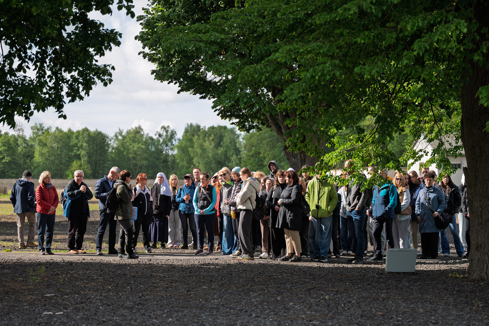 Wyjazd finalistów konkursu „W kręgu pamięci i prozy lagrowej więźniarek KL Ravensbrück” do Miejsca Pamięci i Przestrogi Ravensbrück, 23 – 26 maja 2025. Fot.: IPN Krzysztof Łojko