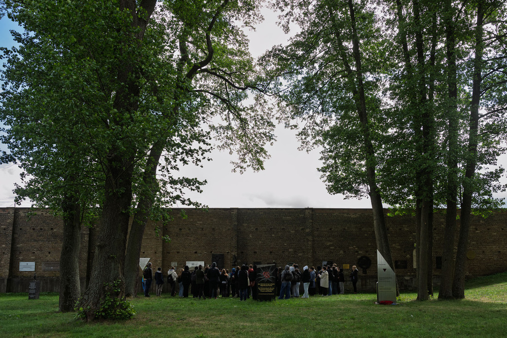 Wyjazd finalistów konkursu „W kręgu pamięci i prozy lagrowej więźniarek KL Ravensbrück” do Miejsca Pamięci i Przestrogi Ravensbrück, 23 – 26 maja 2025. Fot.: IPN Krzysztof Łojko