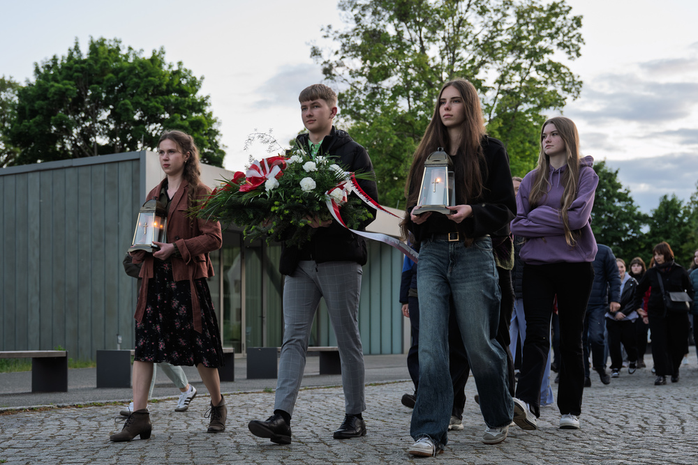 Wyjazd finalistów konkursu „W kręgu pamięci i prozy lagrowej więźniarek KL Ravensbrück” do Miejsca Pamięci i Przestrogi Ravensbrück, 23 – 26 maja 2025. Fot.: IPN Krzysztof Łojko