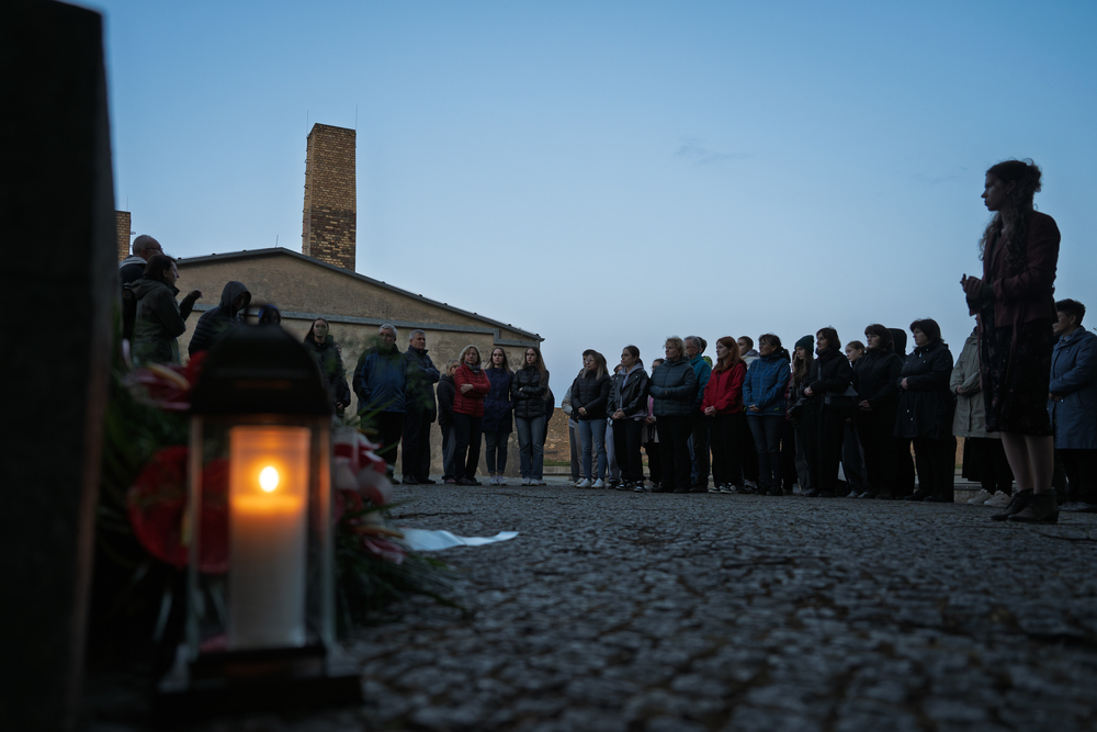 Wyjazd finalistów konkursu „W kręgu pamięci i prozy lagrowej więźniarek KL Ravensbrück” do Miejsca Pamięci i Przestrogi Ravensbrück, 23 – 26 maja 2025. Fot.: IPN Krzysztof Łojko