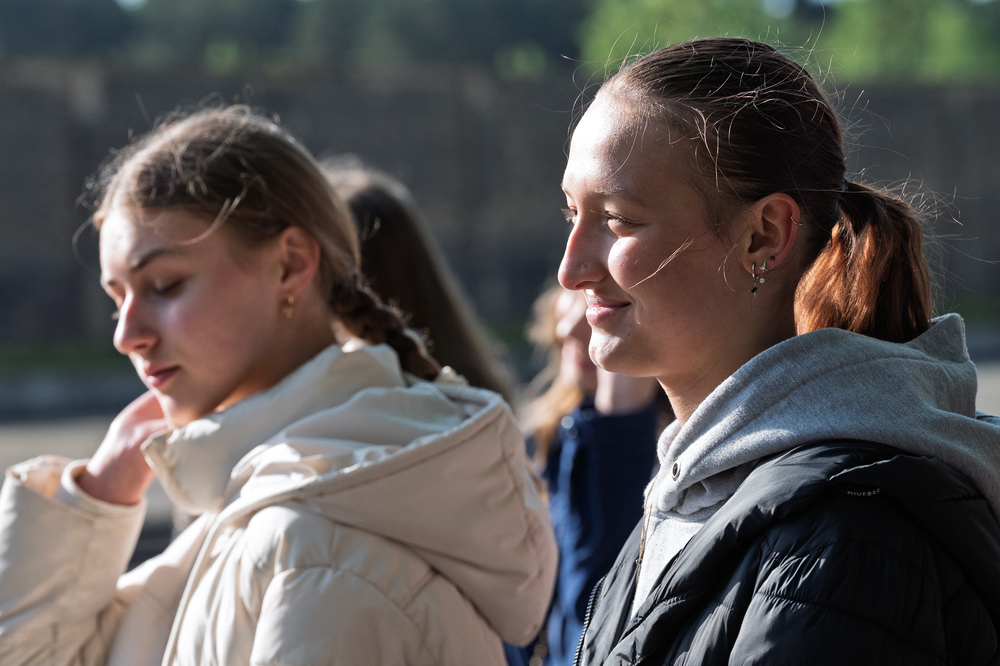 Wyjazd finalistów konkursu „W kręgu pamięci i prozy lagrowej więźniarek KL Ravensbrück” do Miejsca Pamięci i Przestrogi Ravensbrück, 23 – 26 maja 2025. Fot.: IPN Krzysztof Łojko