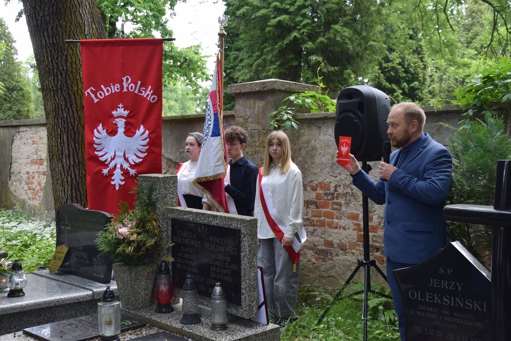 Upamiętniliśmy powstańca śląskiego Feliksa Kubiszewskiego w Lublinie w ramach akcji „Wszyscy jesteśmy ze Śląska!”. Fot. Danuta Mikoda/IPN