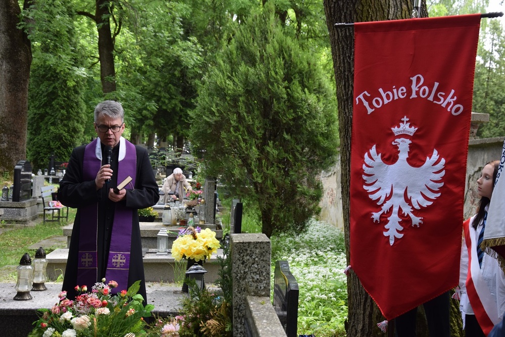 Upamiętniliśmy powstańca śląskiego Feliksa Kubiszewskiego w Lublinie w ramach akcji „Wszyscy jesteśmy ze Śląska!”. Fot. Danuta Mikoda/IPN