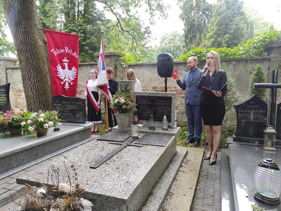 Upamiętniliśmy powstańca śląskiego Feliksa Kubiszewskiego w Lublinie w ramach akcji „Wszyscy jesteśmy ze Śląska!”. Fot. Danuta Mikoda/IPN