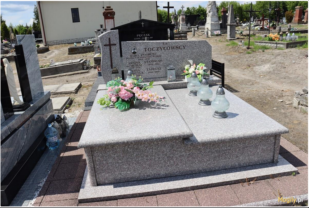 Grób Zygmunta Toczyłowskiego.