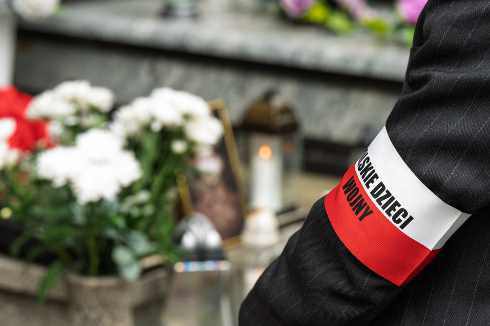 Uroczystość oznaczenia grobów weteranów trzeciego powstania śląskiego śp. Stanisława Brzozowskiego i śp. Franciszka Zandera znakiem pamięci „Tobie Polsko”. Fot.: IPN Krzysztof Łojko