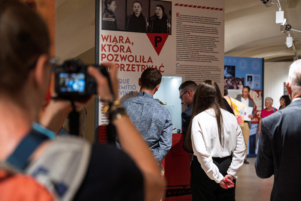 „Droga i dziedzictwo. Dzieje rodziny Moszoro / Camino y Legado. Historia de la Familia Moszoro” – wystawa Archiwum IPN na Jasnej Górze. Fot.: IPN Krzysztof Łojko