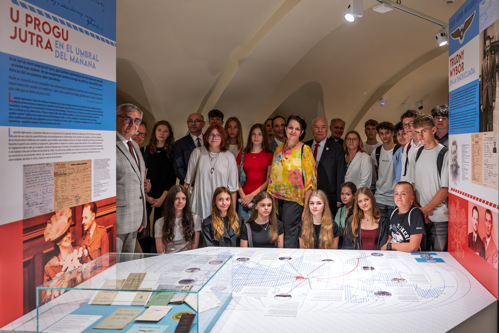 „Droga i dziedzictwo. Dzieje rodziny Moszoro / Camino y Legado. Historia de la Familia Moszoro” – wystawa Archiwum IPN na Jasnej Górze. Fot.: IPN Krzysztof Łojko