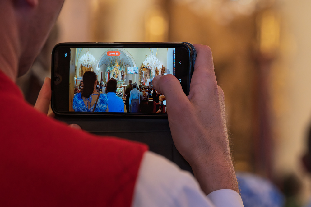 Uroczystości odsłonięcia upamiętnienia poświęconego pacyfikacji mieszkańców przysiółka Czanieckich 7 kwietnia 1945 r. – Rycerka Górna, 15 czerwca 2025. Fot.: IPN Krzysztof Łojko