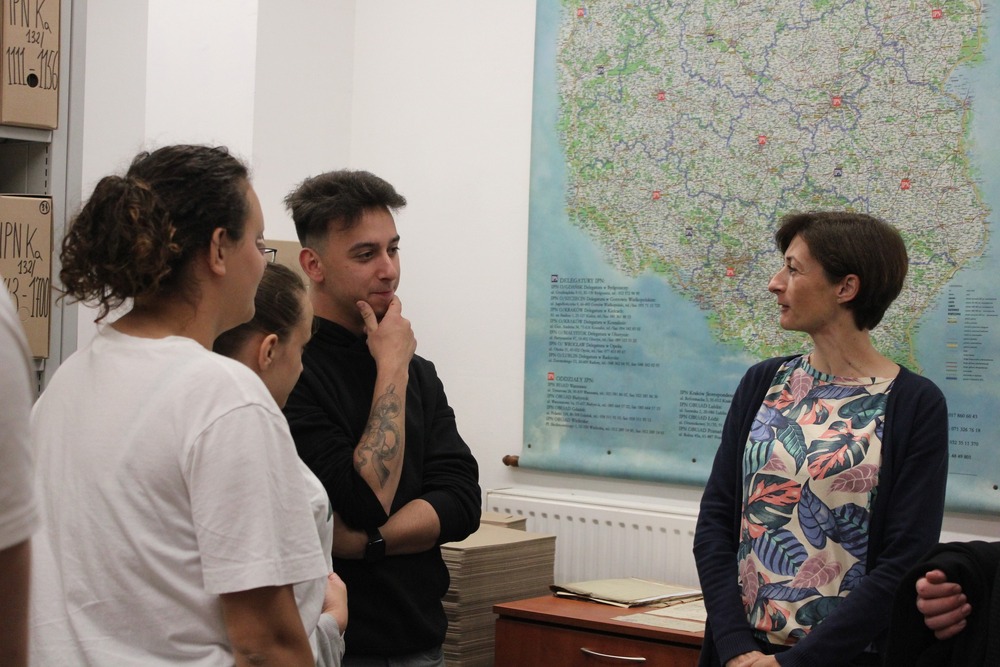 Zajęcia edukacyjne „Co kryją archiwa IPN?“. Fot.: IPN