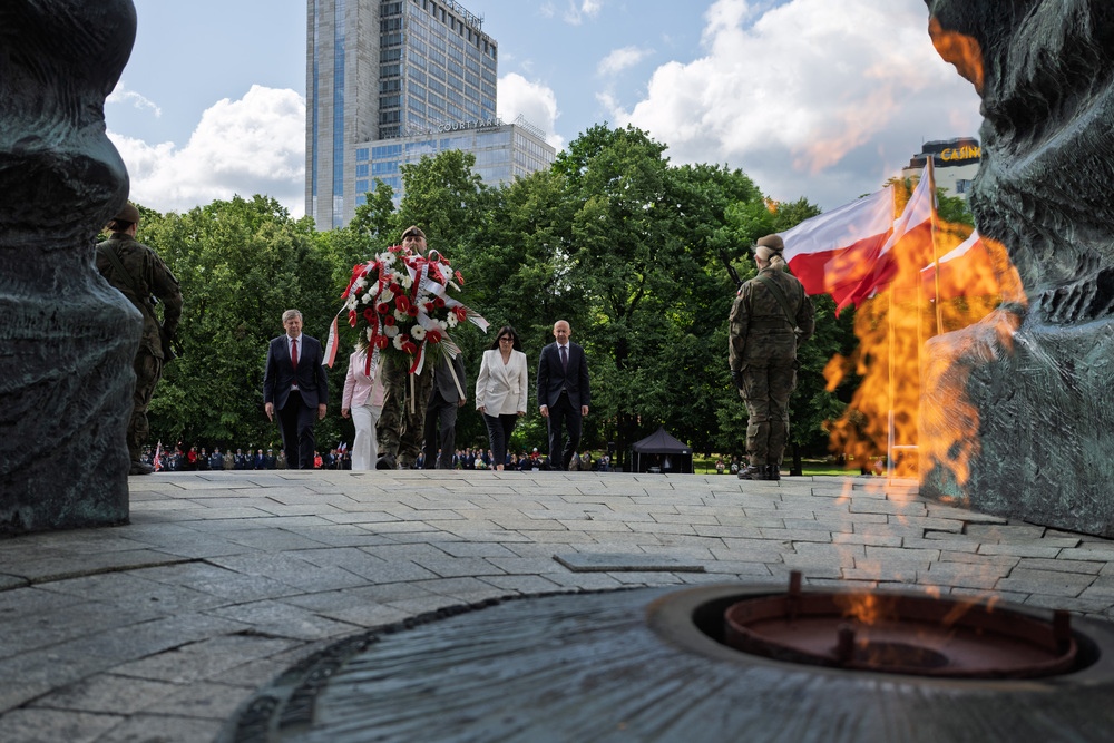 Narodowy Dzień Powstań Śląskich – uroczyste obchody w Katowicach. Fot.:IPN Krzysztof Łojko