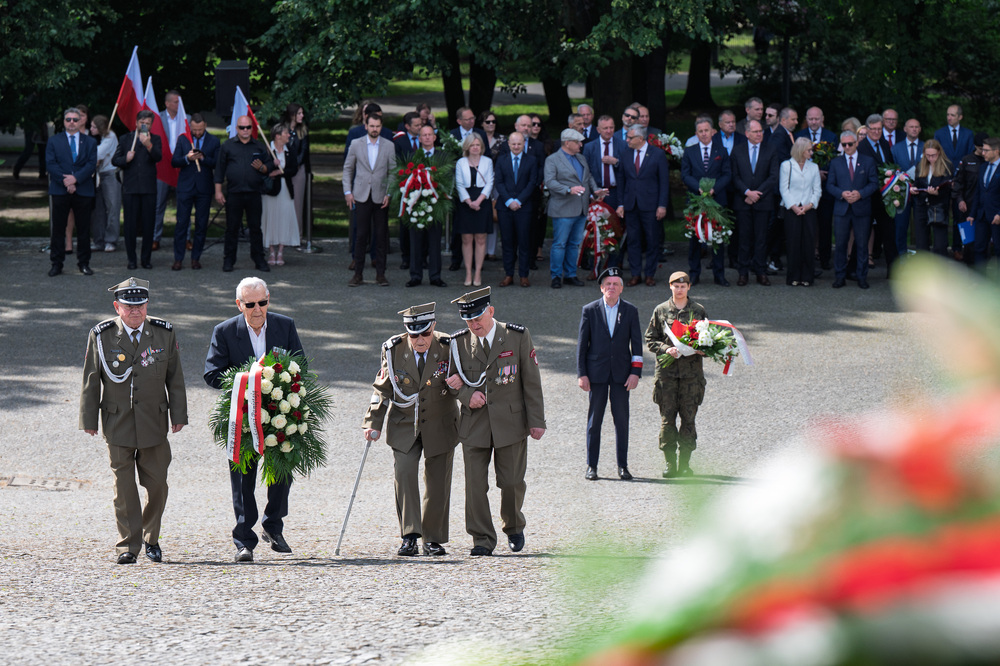 Narodowy Dzień Powstań Śląskich – uroczyste obchody w Katowicach. Fot.:IPN Krzysztof Łojko