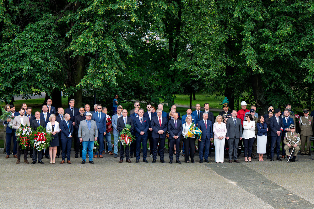 Narodowy Dzień Powstań Śląskich – uroczyste obchody w Katowicach. Fot.:IPN Krzysztof Łojko