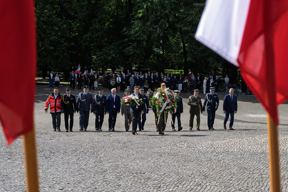 Narodowy Dzień Powstań Śląskich – uroczyste obchody w Katowicach. Fot.:IPN Krzysztof Łojko
