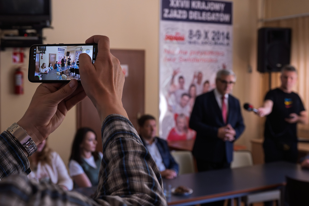 Licealiści o „Solidarności” – finał bielskiego konkursu plastycznego. Fot.: IPN Krzysztof Łojko