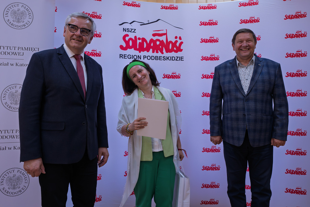 Licealiści o „Solidarności” – finał bielskiego konkursu plastycznego. Fot.: IPN Krzysztof Łojko