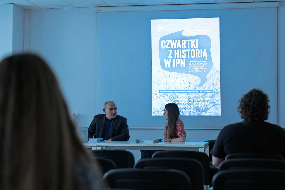 Dyskusja wokół najnowszej publikacji dr. Tomasz Goneta. Fot.: IPN Krzysztof Łojko