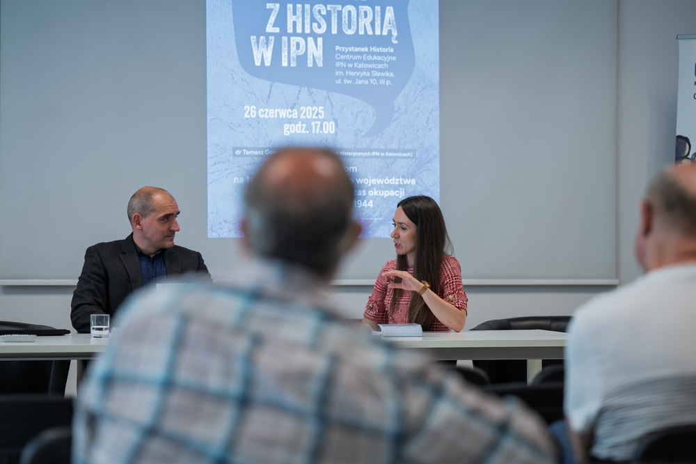 Dyskusja wokół najnowszej publikacji dr. Tomasz Goneta. Fot.: IPN Krzysztof Łojko