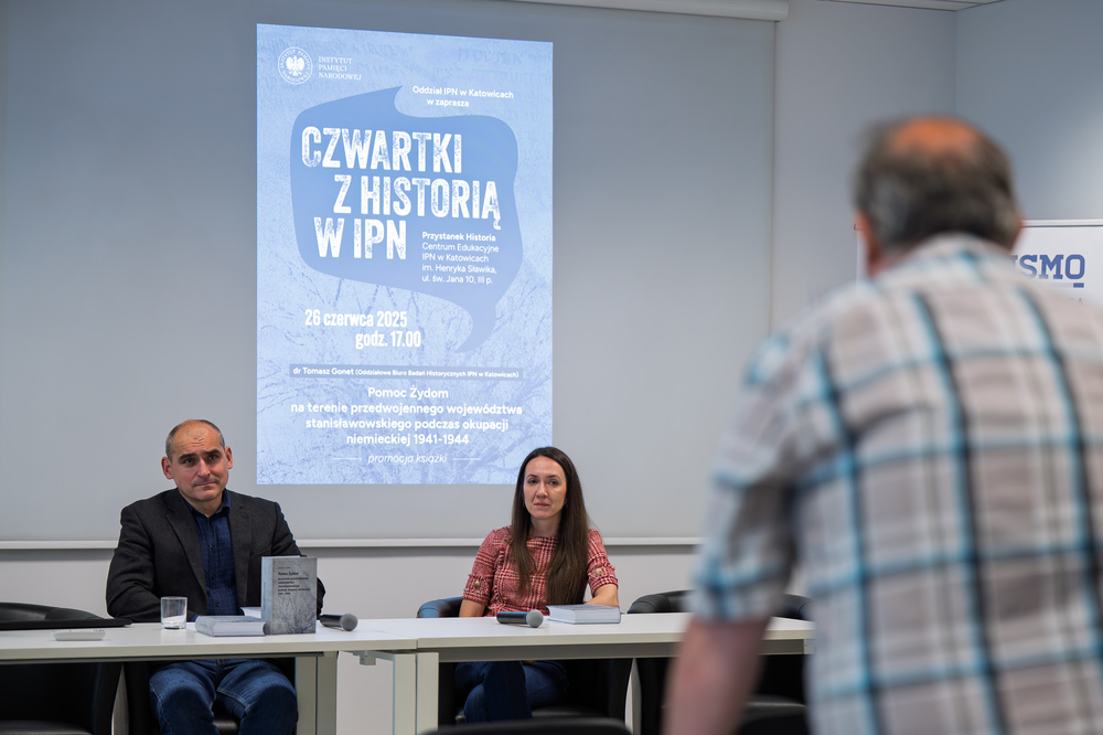 Dyskusja wokół najnowszej publikacji dr. Tomasz Goneta. Fot.: IPN Krzysztof Łojko