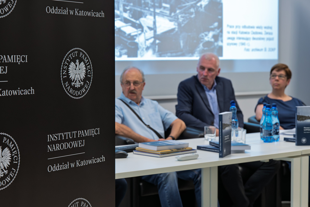 Promocja publikacji „Pierwszy żołnierz cywilnego frontu. Kolej i kolejarze na Śląsku w 1945 r.”. Fot.: IPN Krzysztof Łojko