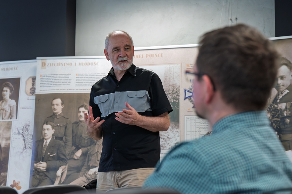 Promocja publikacji „Pierwszy żołnierz cywilnego frontu. Kolej i kolejarze na Śląsku w 1945 r.”. Fot.: IPN Krzysztof Łojko
