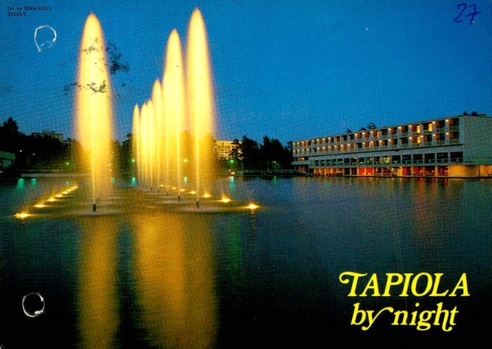 Tapiola w Finlandii (dzielnica miasta Espoo), projektowana jako miasto-ogród, lata osiemdziesiąte XX w. (fot. Teuvo Kanerva; IPN Ka 0046/615, t. 1)