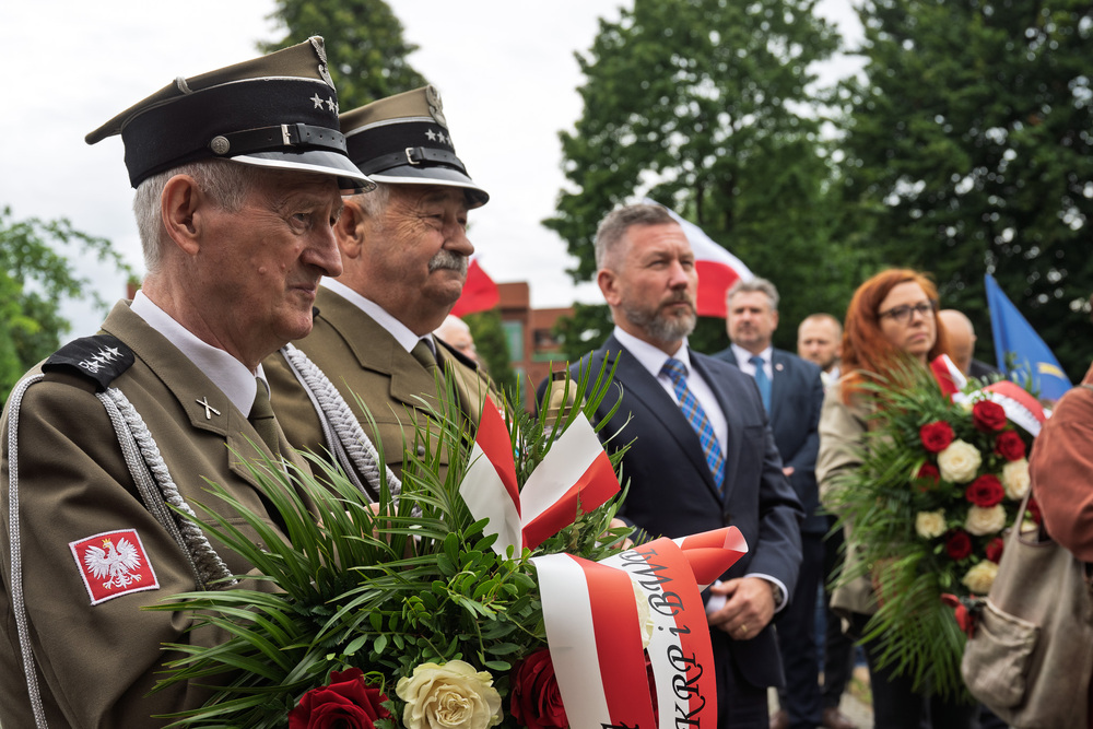 Obchody 82. rocznicy ukraińskiego ludobójstwa na Wołyniu – Katowice, 11 lipca 2025. Fot.: IPN Krzysztof Łojko