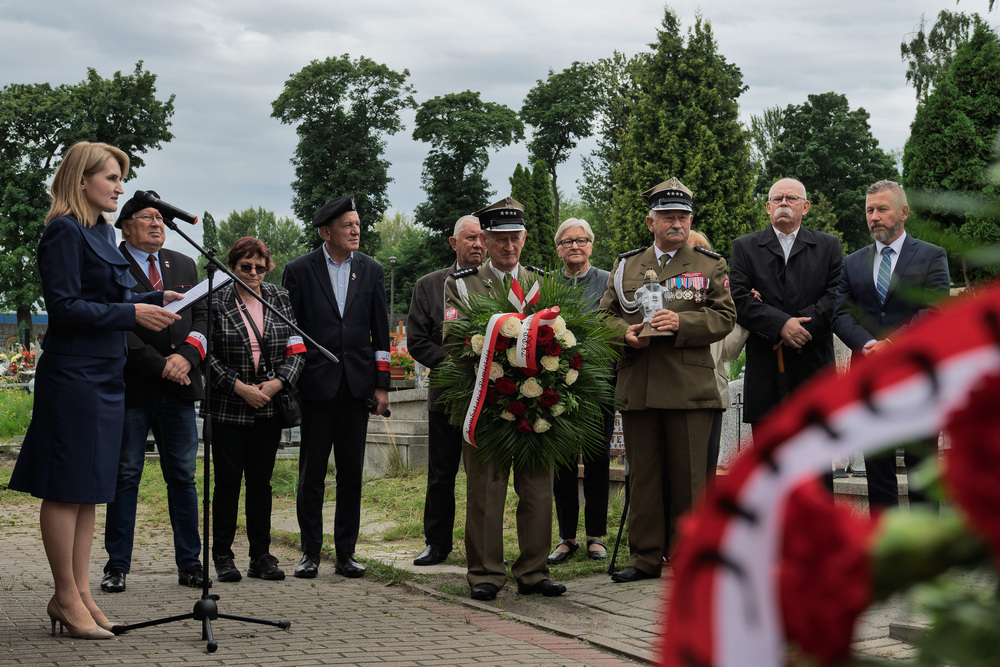 Obchody 82. rocznicy ukraińskiego ludobójstwa na Wołyniu – Katowice, 11 lipca 2025. Fot.: IPN Krzysztof Łojko